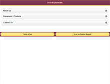 Tablet Screenshot of cremationurnsmanufacturer.com